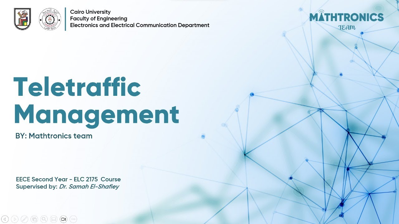 Math Project || Telecommunication Traffic || Mathtronics - YouTube