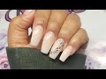 Watch Me Do My Nails | Simple Pink and White Ombre Full Set