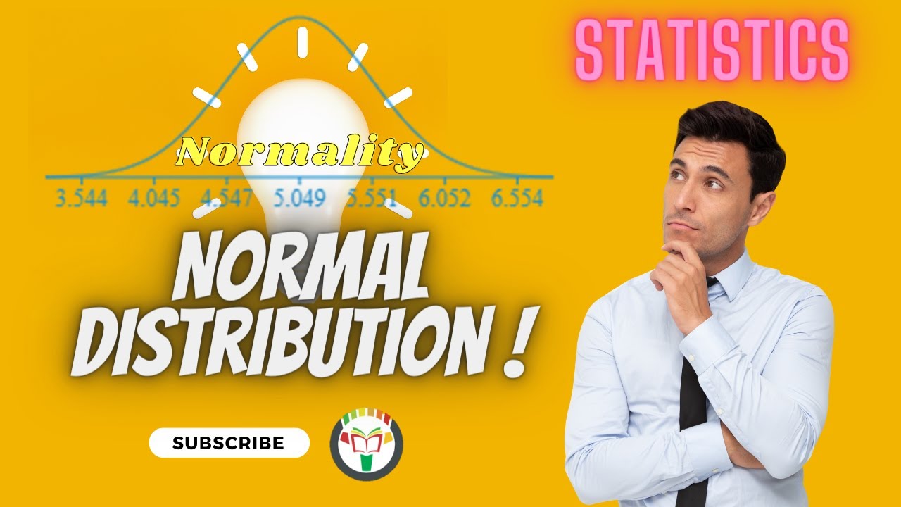 Statistics-Normal Distribution [Normality] - YouTube