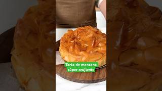 Una tarta de manzana más crujiente: la #receta del ‘pastis gascon’ #shorts
