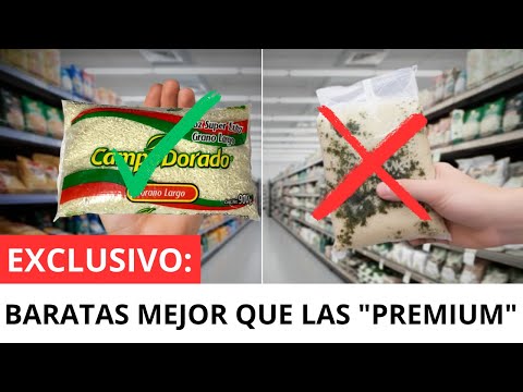 5 marcas de ARROZ BARATO Que Son SORPRENDENTEMENTE BUENAS (Ya No Pagues de Más)