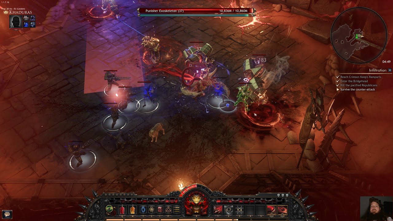 Wolcen - Lords of Mayhem, Autoturret Summoner, part 12, To Crimson Castle spotting Heimlock