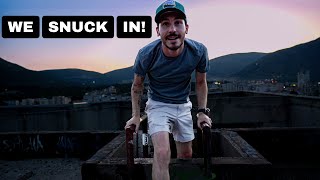 Sneaking into Mostars Abandoned Sniper Tower | Croatia to Bosnia