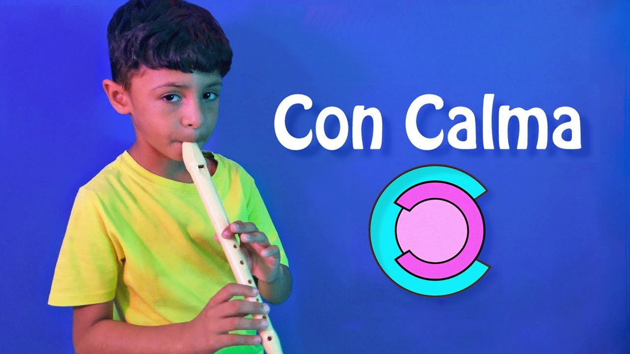 Con Calma en flauta - Juan kids music