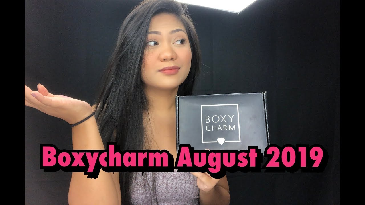 BOXYCHARM AUGUST 2019 