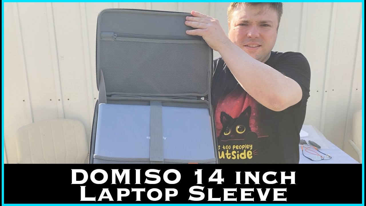 Domiso 14 Inch Laptop Sleeve || MumblesVideos Product Review