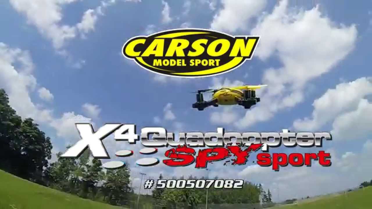 33013 Carson X4 Quadcopter NANO 100% RTF RC-Quadrocopter orange NEU OVP 