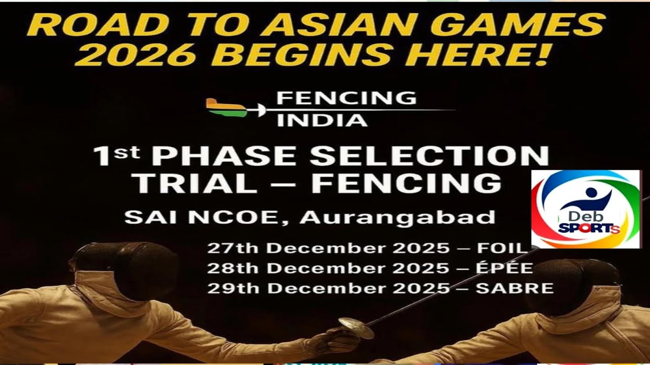 Sports Trial Fencing/ Fencing sports Trial to Asian Games 2025/