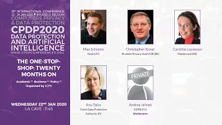 CPDP 2020: The One-Stop-Shop: Twenty Months On.