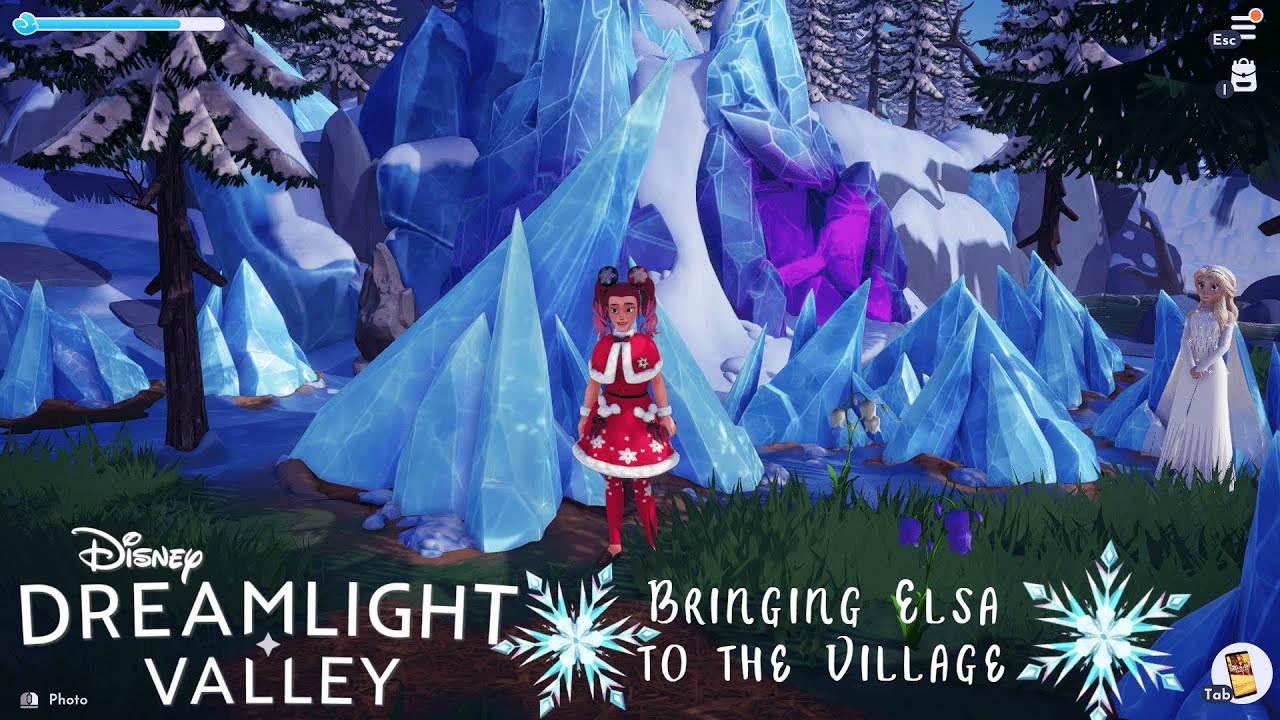 Bringing Elsa to our Village Disney Dreamlight Valley YouTube