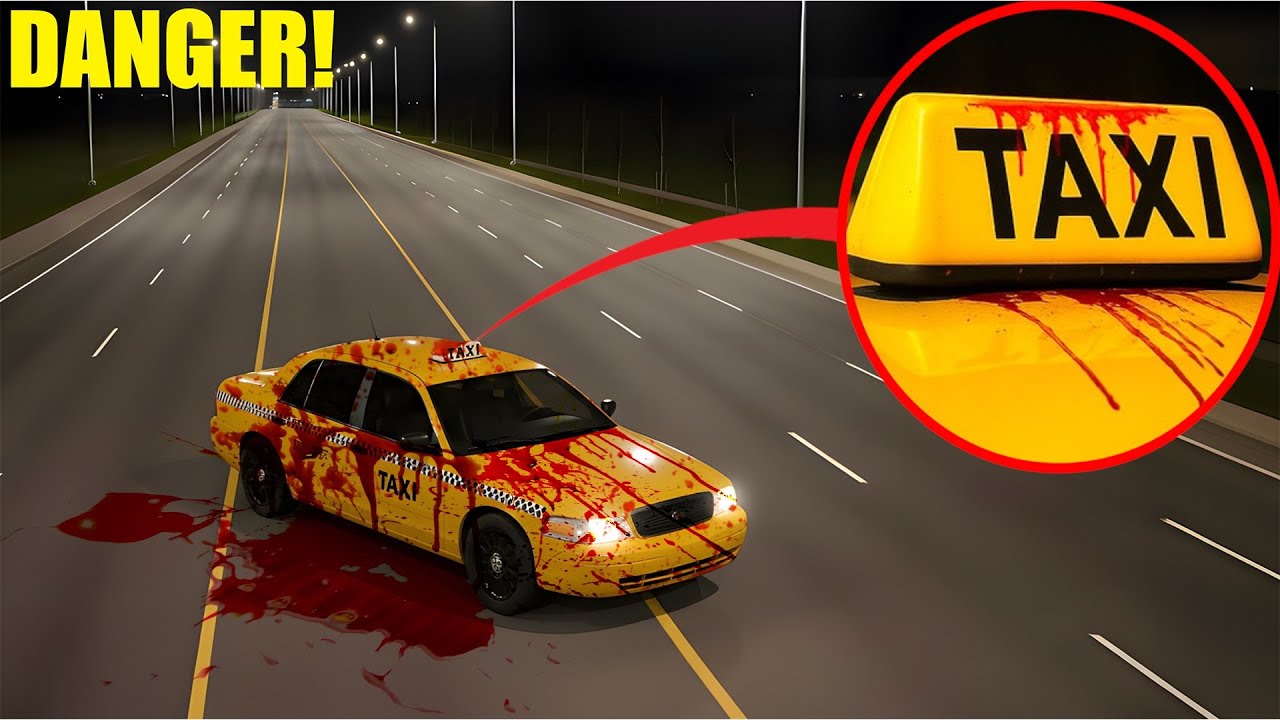 If you ever see this Haunted Ghostly Taxi, Drive away fast! (Short Film)