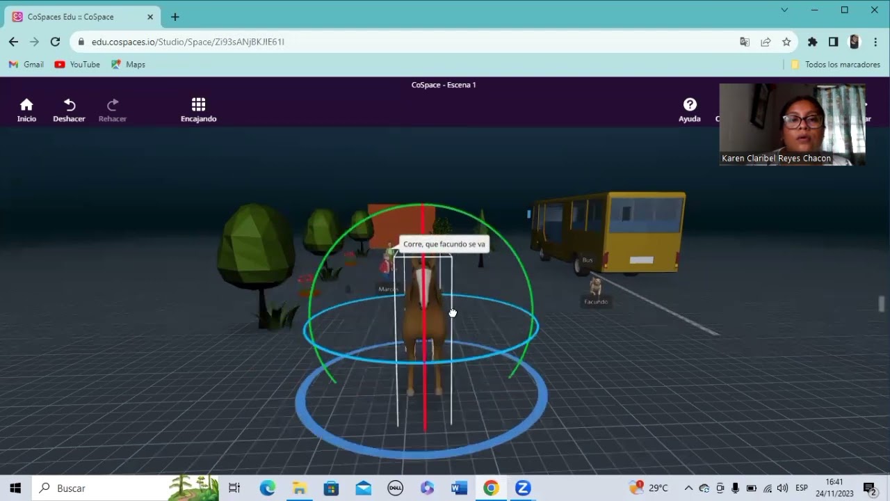Video tutorial de la herramienta Cospaces Edu, para crear realidad virtual.