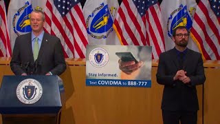 Gov. Charlie Baker extends stay-at-home advisory, closure of nonessential businesses