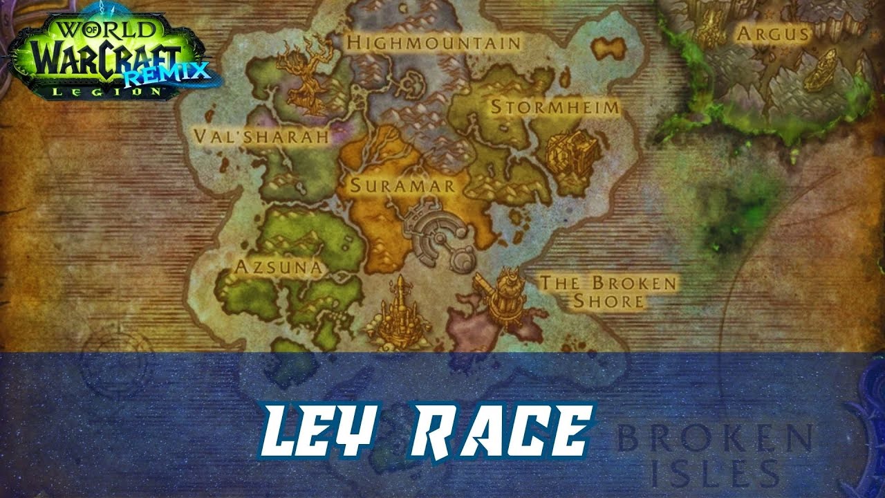Ley Race World Quest | Azsuna | Ride Mana Saber | Legion Remix