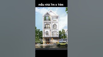 Mẫu nhà phố Tân Cổ Điển 7x14m ● NO-159
