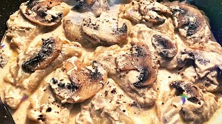 ВАРЕНИКИ 🥟 С ГРИБАМИ И КАРТОШКОЙ В СМЕТАННОМ соусе 👍😋 , мой любимый рецепт вареников 😊