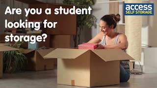 Self storage for students