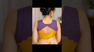 Trending back neck blouse design 🔥#blousedesign#backneckdesign#trending#blousecutting#blouse#diy