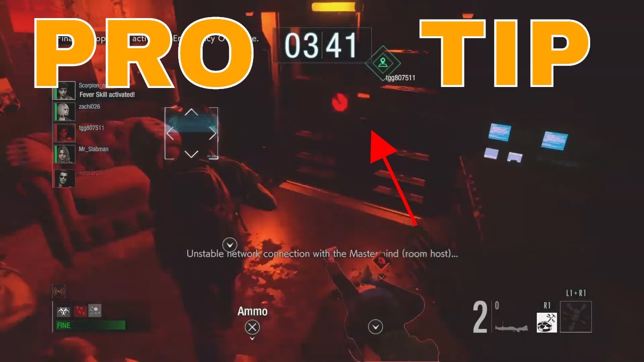 RE Resistance: PRO TIP #8 || EXIT Gate SAFETY  (PS4 Pro Survivor Gameplay 2020)