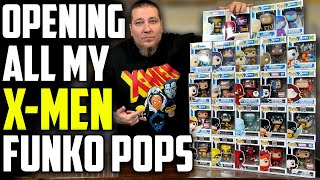 My X-MEN Funko Pop Collection!