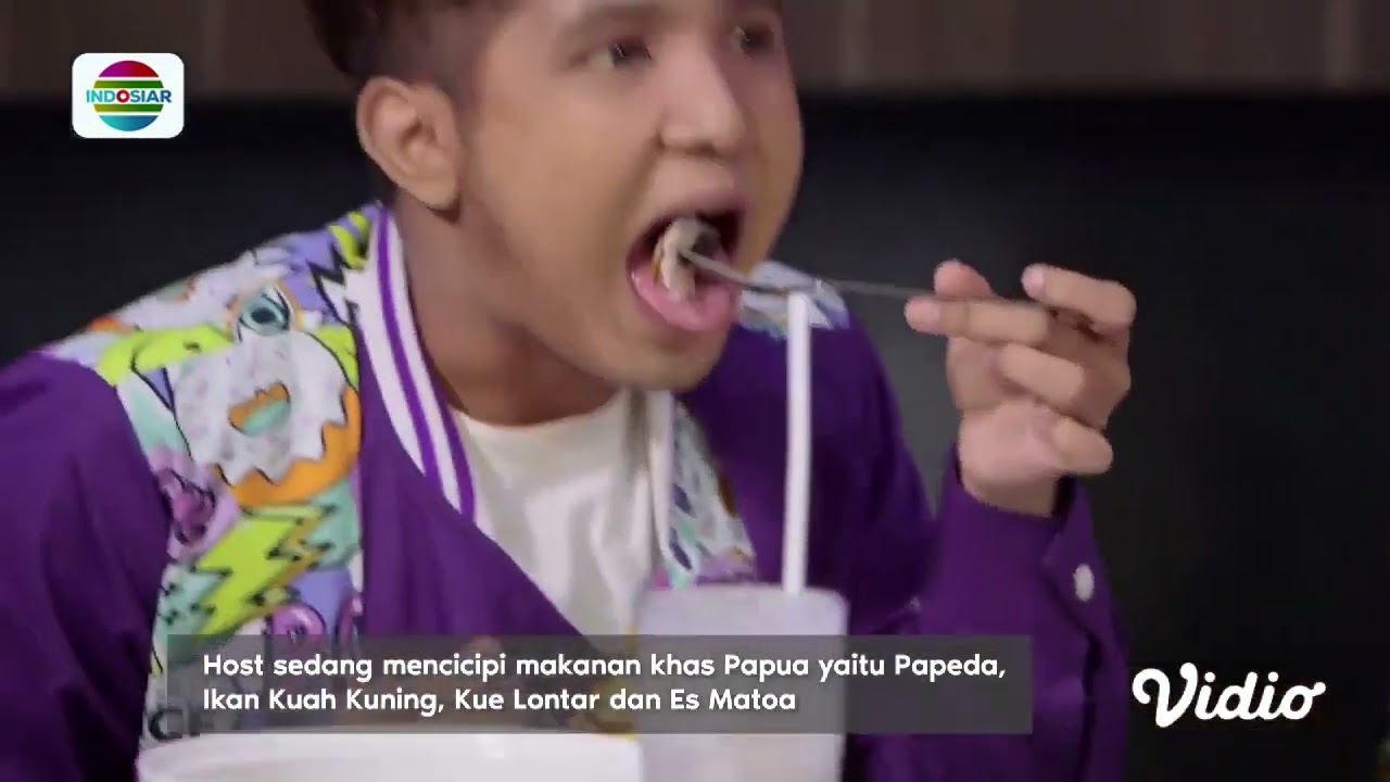 Nikmatnya!! Jirayut Rara Coba Makanan Khas Papua!! Irfan Sampai Ngiler!! | D' Academy 5 Audition