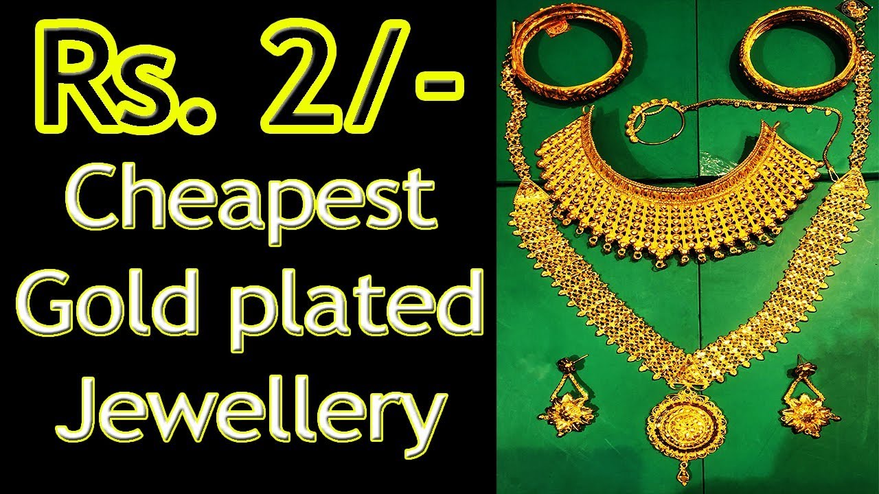 Cheapest Gold Plated Jewellery Best Quality Jewellery Kolkata Gold