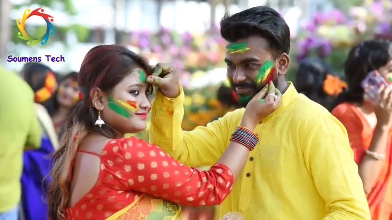 Ore Grihabasi Khol Dwar Khol   Holi Special Bengali Song 2022  Srabani Sen  Rabindrasingeet