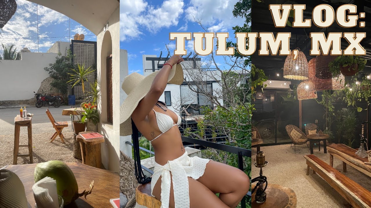 VLOG! TULUM, MEXICO + BEACH CLUB + CENOTES + CHAMBAO & MORE| Némy.xo