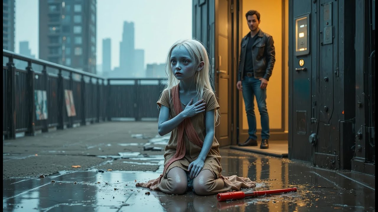 My Mom Can’t Breathe… Little Alien Girl Tapped On The Door And Stated — And The Human Raced To Help