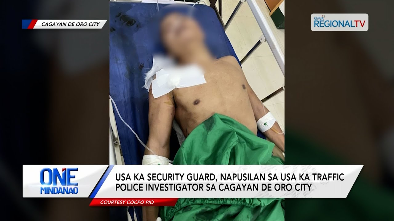One Mindanao: Security guard, napusilan sa usa ka traffic police investigator sa Cagayan de Oro City