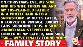My Son Threw Me And My 105-Year-Old Father Into A Snowstorm — Then Luxury Cars Surrounded Us