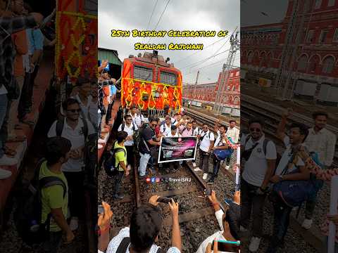Exclusive: 25th Birthday Celebration of Sealdah New Delhi Rajdhani Train | Travel SRJ
