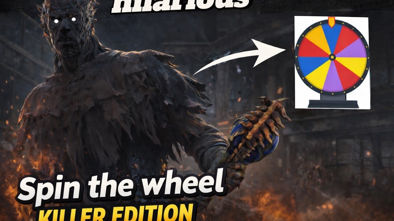 DBD KILLER spin the wheel funny moments