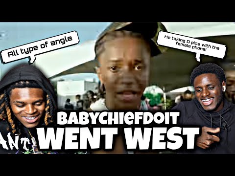 HE TOOK D PICS WITH HER PHONE! | BabyChiefDoit - WENT WEST (Official Music Video) REACTION