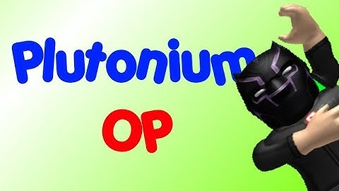 Plutonium 50+ CMDS 💎OP🔥  Roblox Exploit/Hack [Working 😈]