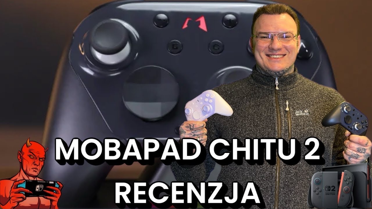 NAJLEPSZY PAD DO NINTENDO SWITCH 2?MOBAPAD CHITU RECENZJA