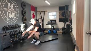 Single Leg Deck Squat