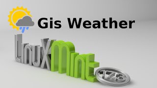 How to install & use Gis Weather 0.8.0 widget in Linux Mint / Ubuntu screenshot 5