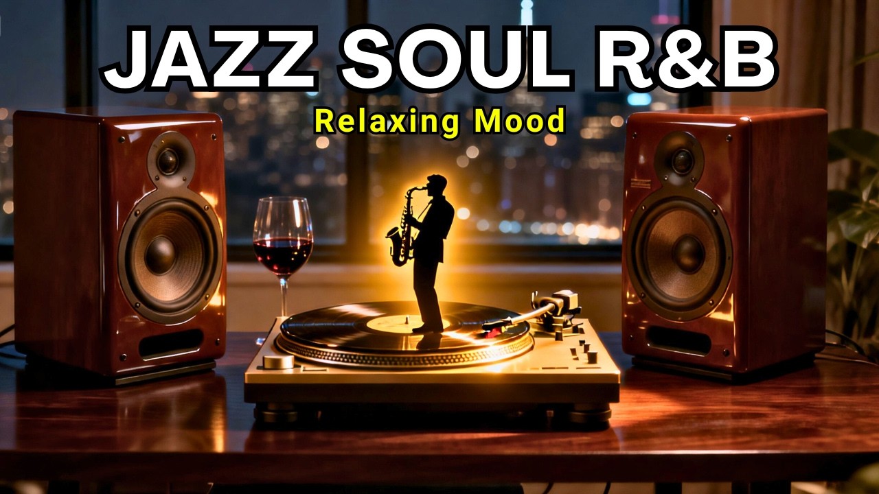 Smooth Jazz X Soulful R&B – Cozy All-Day Beats Listening for Deep Relaxation