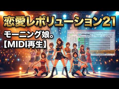 【MIDI再生】 モーニング娘。 ／ 恋愛レボリューション２１