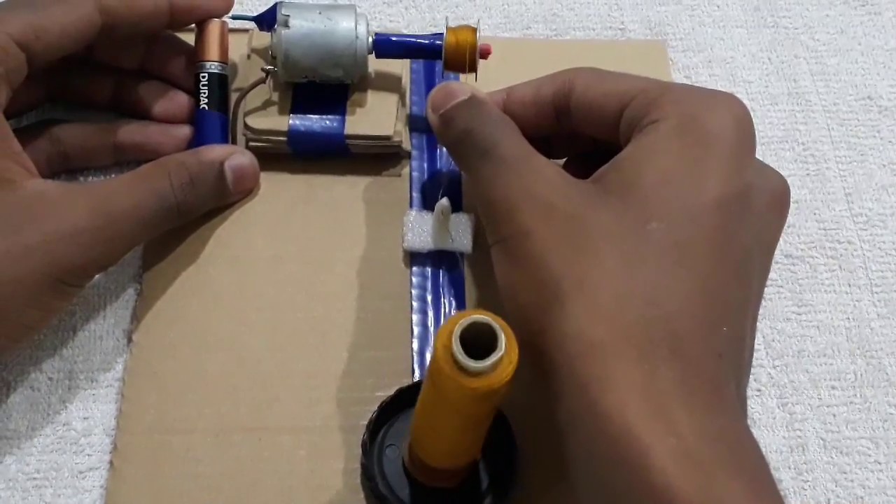 Easy Thread winding Machine - YouTube
