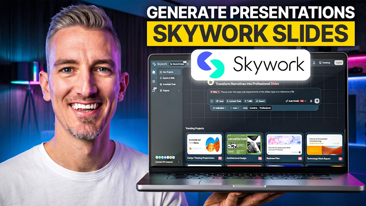 How to Create Professional Slides With AI in Minutes (Skywork Tutorial)