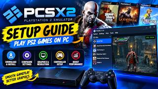 How to Setup PS2 Emulator PCSX2 on PC 🎮 | Best PCSX2 Settings for Smooth PS2 Gaming
