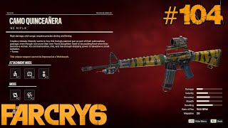 Far Cry 6: Camo Quinceanera Rifle Location (A Rising Tide mission) 4K