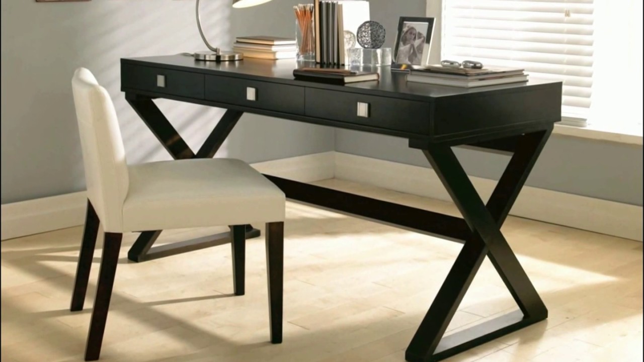 Small Black Computer Desk