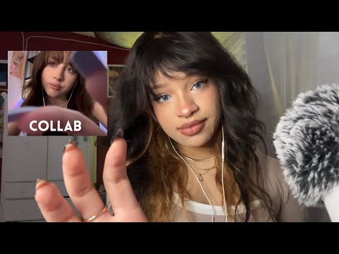 ASMR Scratching Your Face✨ (layered, twin) Until you Sleep😴 ft. ​⁠ @pipesASMR layered sounds