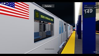 IRT Subway: SDS Visual Test R142 Train @ 149th St-Grand Concourse