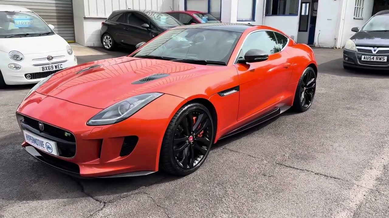 Jaguar F-Type R 5.0 V8 ‘Firesand/ Phoenix Orange’ walk around