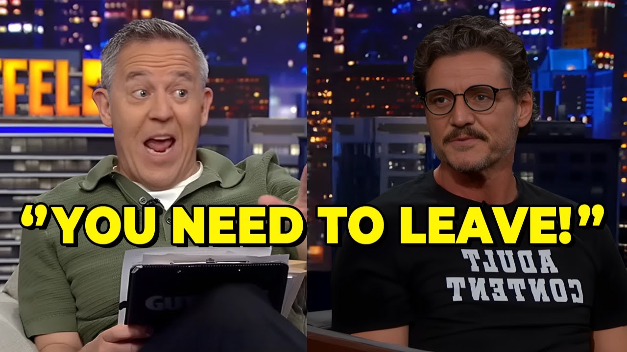 Pedro Pascal Kicked Off Greg Gutfeld's Show After Fiery Exchange