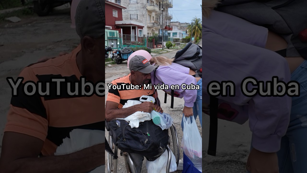 AYUDAMOS a un SEÑOR CUBANO. Así fue su REACCIÓN. Mi vida en CUBA.CUBA HOY